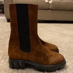 FREE PEOPLE Brooks Chelsea Boots in Brown
